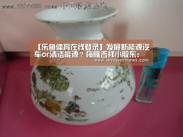 【乐鱼体育在线登录】发展新能源汽车or清洁能源?梅雁吉祥小股东:不看好发展(图1) 乐鱼娱乐
